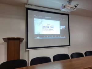 Зустріч студентів із засновницею  освітнього проєкту JIT.Academy Оксаною Казанівською