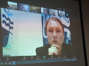 Зустріч студентів із засновницею  освітнього проєкту JIT.Academy Оксаною Казанівською
