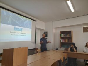 Зустріч студентів факультету будівництва та архітектури з представниками компанії “KNAUF”
