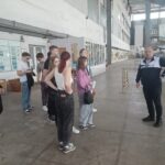 Екскурсія студентів факультету будівництва та архітектури на Авіаційний навчальний ангар НАУ
