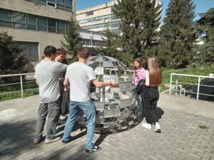 Екскурсія студентів факультету будівництва та архітектури на Авіаційний навчальний ангар НАУ