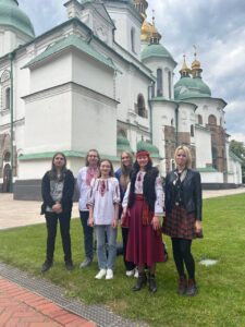 Екскурсія студентів факультету будівництва та архітектури в Національний заповідник «Софія Київська»