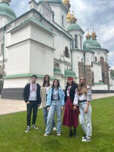 Екскурсія студентів факультету будівництва та архітектури в Національний заповідник «Софія Київська»