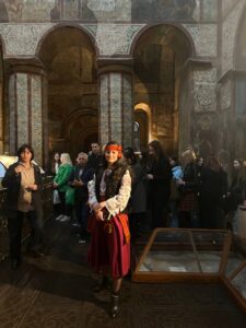 Екскурсія студентів факультету будівництва та архітектури в Національний заповідник «Софія Київська»