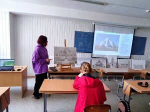 Захист курсових робіт студентами спеціальності  “Архітектура та містобудування”