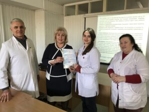 Нагородження переможців І-го етапу Всеукраїнської студентської олімпіади з дисципліни “Мікробіологія, вірусологія та імунологія”