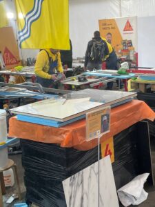 Здобувачі освіти на будівельному саміті «Ліга майстрів»