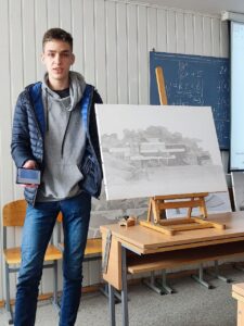 Захист курсових робіт студентами спеціальності  “Архітектура та містобудування”