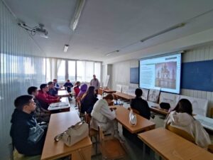 Захист курсових робіт студентами спеціальності  “Архітектура та містобудування”
