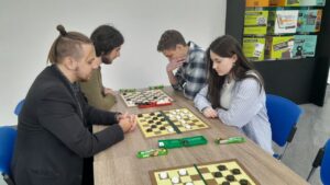 Студенти факультету будівництва та архітектури стали призерами турніру з шашок в VCENTRI HUB