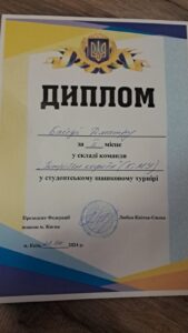 Студенти факультету будівництва та архітектури стали призерами турніру з шашок в VCENTRI HUB