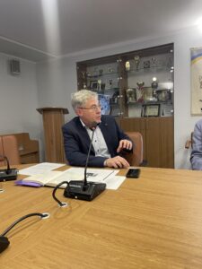 Гостьова лекція з послом з особливих доручень Департаменту ЄС і НАТО МЗС України Олексієм Селіним
