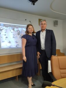 Гостьова лекція з послом з особливих доручень Департаменту ЄС і НАТО МЗС України Олексієм Селіним
