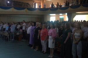 Урочистості з нагоди посвяти першокурсників – 2024 у студенти КиМУ