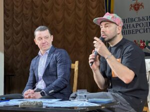 Зоряна стежина: зустріч студентів із телеведучим Андрієм Бєдняковим