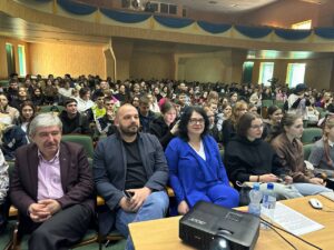 Зоряна стежина: зустріч студентів із телеведучим Андрієм Бєдняковим