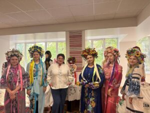 Відкриття виставки ростових ляльок-мотанок