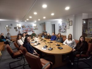 Зустріч студентів із відомим кіноперекладачем Олегом Колесніковим