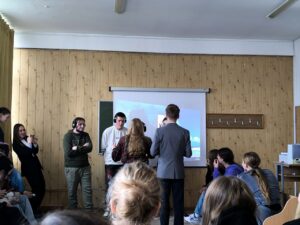 Участь студентів у пізнавальній грі “Who’s up?”