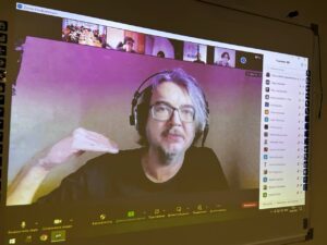 Зустріч студентів із відомим кіноперекладачем Олегом Колесніковим
