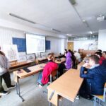 Захист курсових робіт студентами спеціальності  “Архітектура та містобудування”