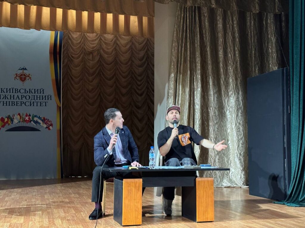 Зоряна стежина: зустріч студентів із телеведучим Андрієм Бєдняковим – Image