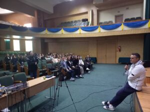 Зустріч із засновником перекладацького агентства LingvoBridge Євгеном Кущем