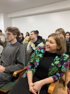 Зустріч студентів із відомим журналістом Романом Колядою