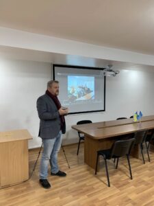 Зустріч студентів із відомим журналістом Романом Колядою