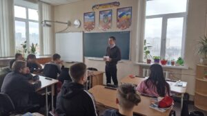Візит Директора ННІ журналістики, кіно і телебачення до ліцею №68