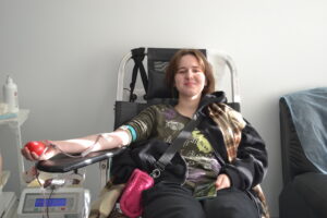 Благодійна акція з донації крові «Сила крові» в Університетській клініці КиМУ