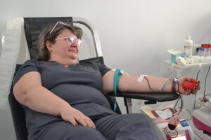Благодійна акція з донації крові «Сила крові» в Університетській клініці КиМУ