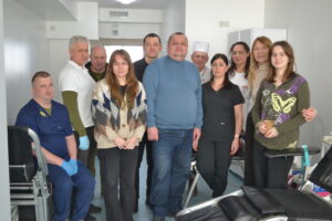 Благодійна акція з донації крові «Сила крові» в Університетській клініці КиМУ
