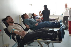 Благодійна акція з донації крові «Сила крові» в Університетській клініці КиМУ