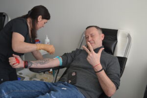 Благодійна акція з донації крові «Сила крові» в Університетській клініці КиМУ