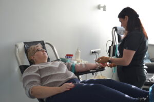 Благодійна акція з донації крові «Сила крові» в Університетській клініці КиМУ