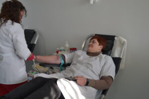 Благодійна акція з донації крові «Сила крові» в Університетській клініці КиМУ