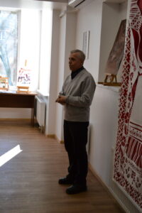 Відкриття виставки портретів студентів, написаних Сергієм Позняком