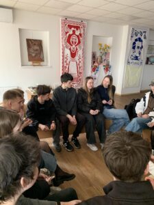 Зустріч здобувачів освіти з колективом Громадської спілки «З Перемогою»