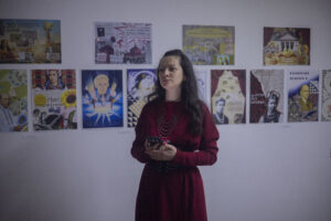 Виставка колажів “Українське відродження ХХ століття очима молоді”