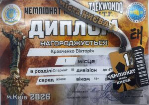 Спортивні досягнення здобувачів освіти Факультету будівництва та архітектури і Фахового коледжу КиМУ