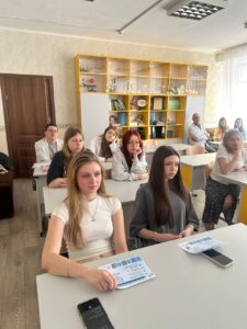 Профорієнтаційна зустріч у Ліцеї «Домінанта» Дніпровського району м. Києва