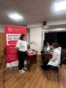 Донорство крові та тактична медицина: від команди компанії «Biopharm»
