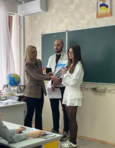 Профорієнтаційна зустріч у Ліцеї «Домінанта» Дніпровського району м. Києва