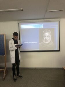 Конкурс «Наукова доповідь із теорії айсберга (на основі твору Ернеста Хемінгвея “Старий і море”)»