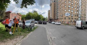 Геодезична практика на факультеті будівництва та архітектури і Фаховому коледжі КиМУ