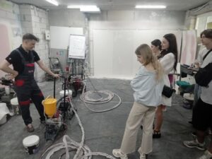 Студенти факультету будівництва та архітектури на практиці в компанії Semin