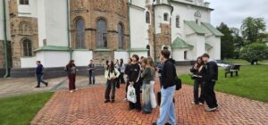 Пізнавальна екскурсія здобувачів освіти Фахового коледжу КиМУ в Софійський собор