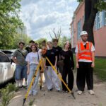 Геодезична практика на факультеті будівництва та архітектури і Фаховому коледжі КиМУ