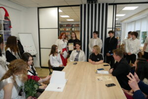 Зустріч НПП факультету будівництва та архітектури у бібліотеці власного проєкту Ліцею №281 м. Києва